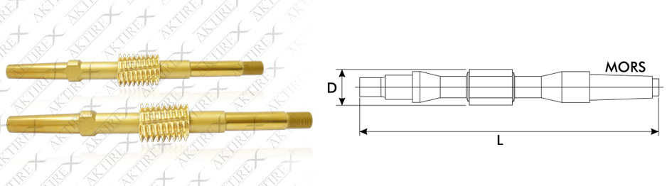 Azdırma Modül Serisi – 20° SAPLI Titan Kaplamalı
